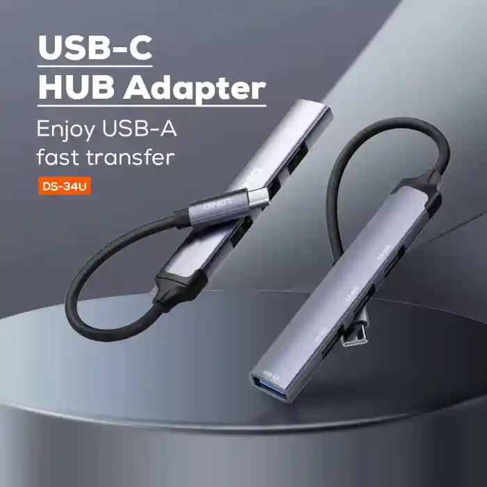 LDNIO DS-34U 4 in 1 USB C Dock Station